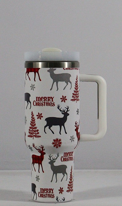 Thermo Kaffee To Go Becher mit Henkel - Christmas Edition