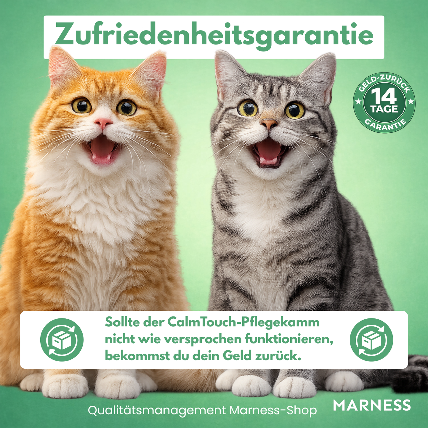 CalmTouch | Massage- und Pflegekamm für Katzen