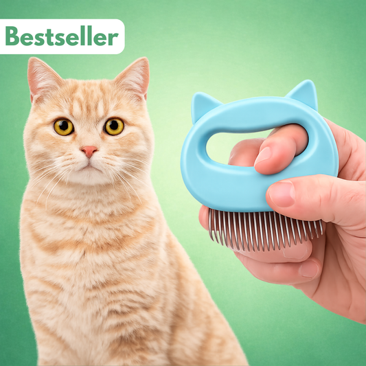 CalmTouch | Massage- und Pflegekamm für Katzen