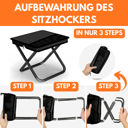 Packye | Faltbarer Sitzhocker